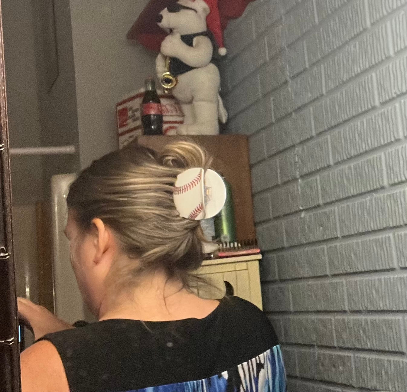 Hair Clip - Basketball