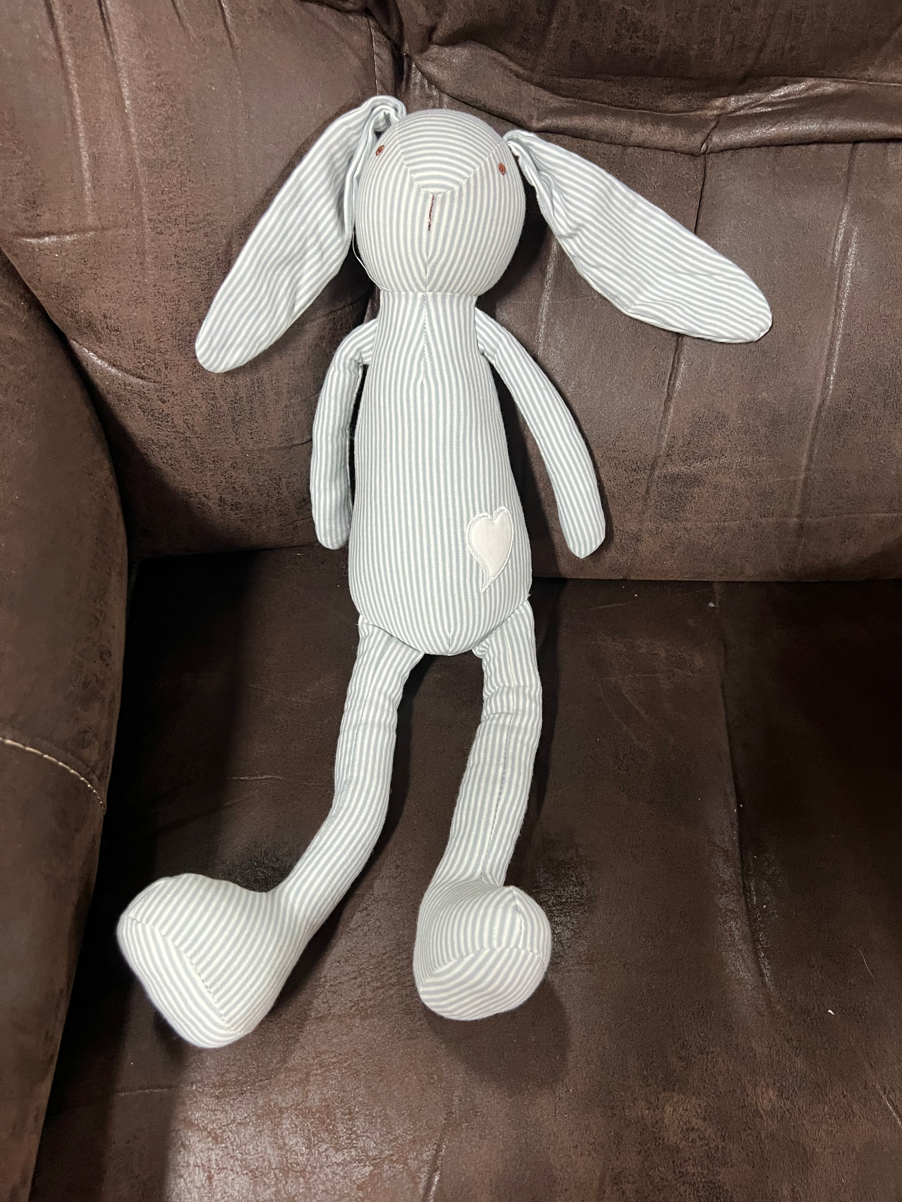 PreOrder - Stripe Stuff Bunny - Blue - Estimated 1/20