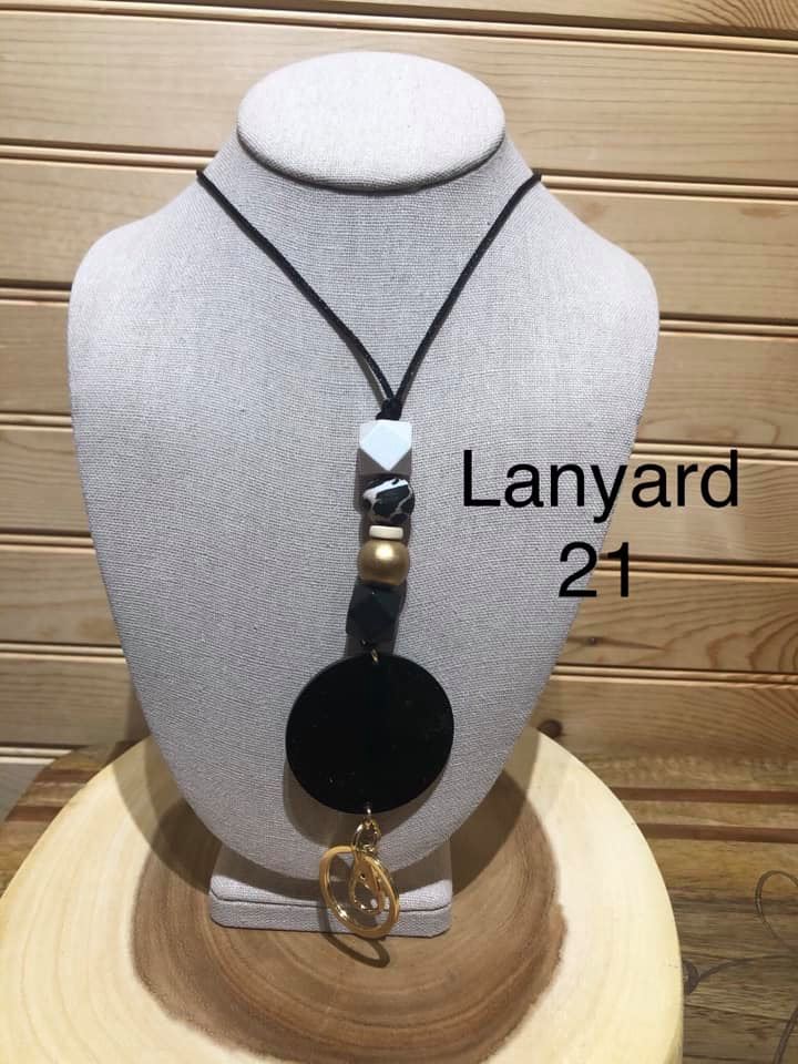 Lanyard with Clip and Split Keyring - #21