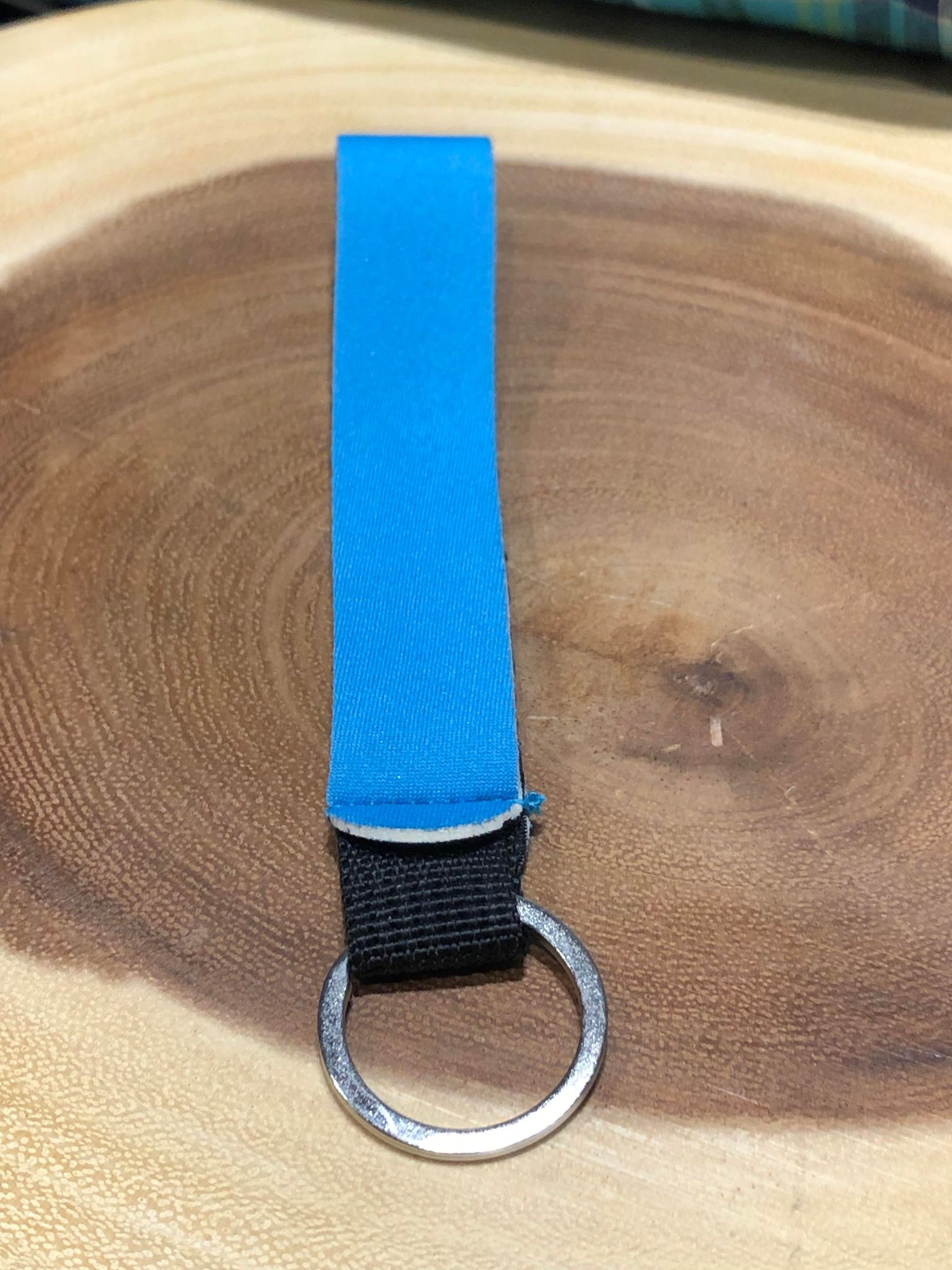 Neoprene Key Fob - Blue