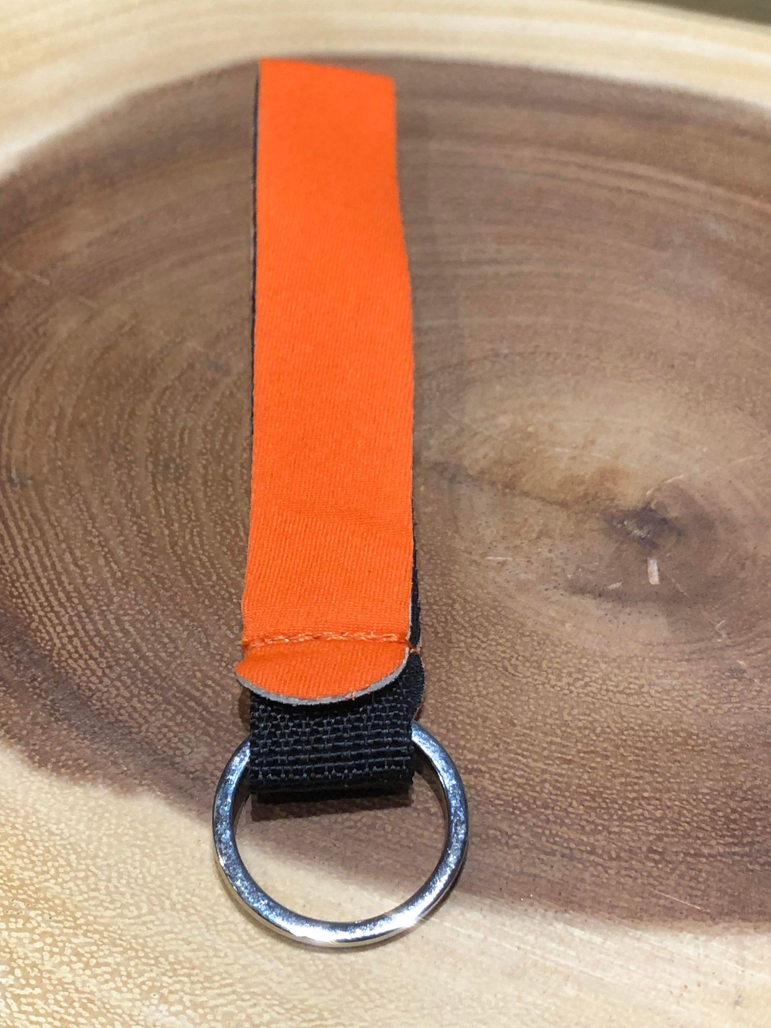 Neoprene Key Fob - Orange