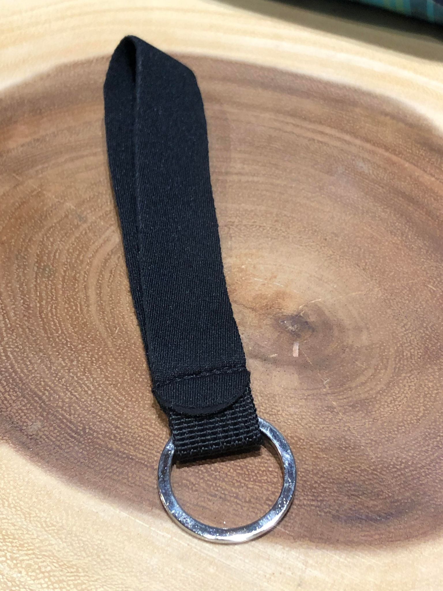 Neoprene Key Fob - Black