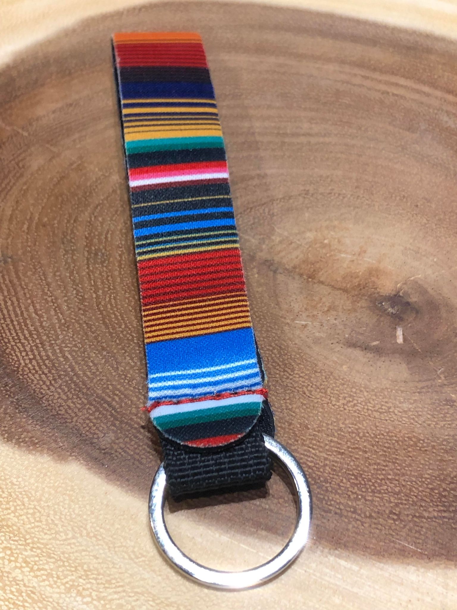Neoprene Key Fob - Serape