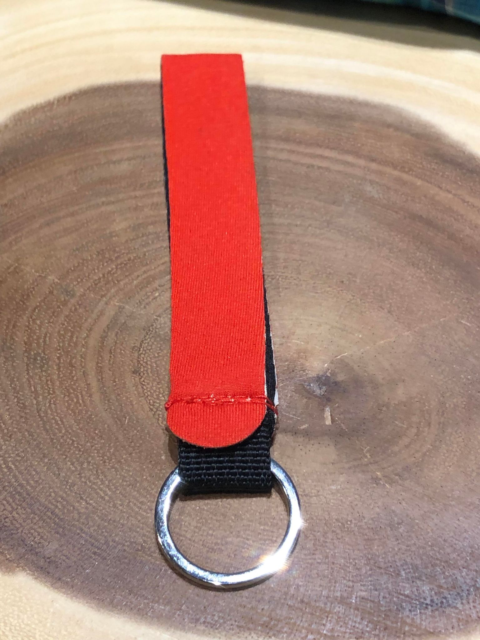 Neoprene Key Fob - Red