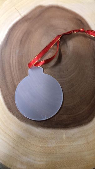 Acrylic Ornament - Round