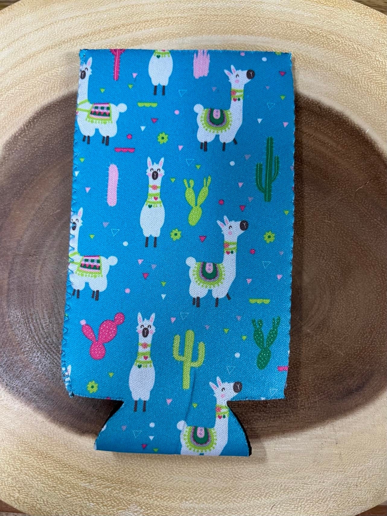 Tall Skinny Can Sleeve - Llama