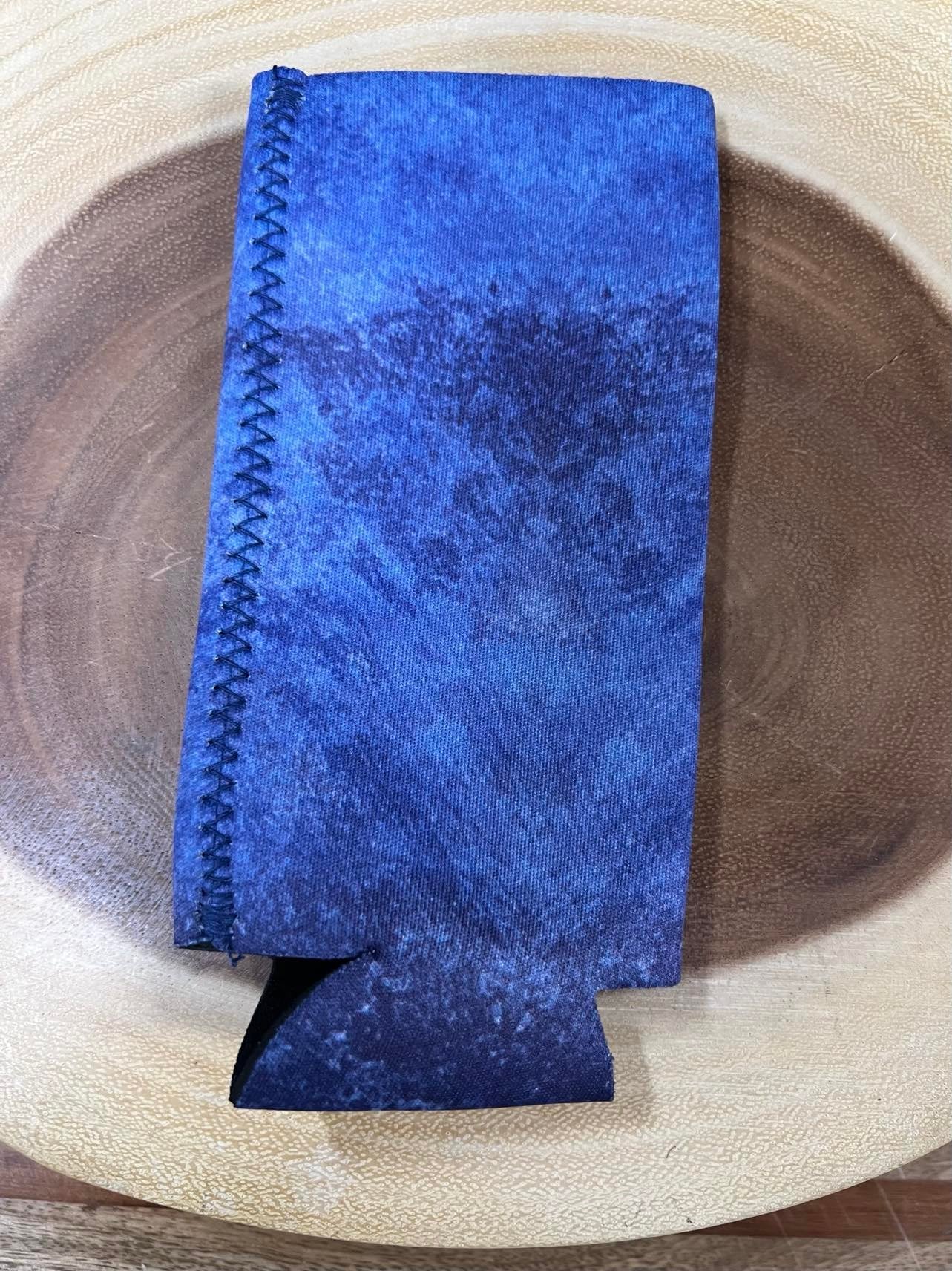 Tall Skinny Can Sleeve - Blue Marble