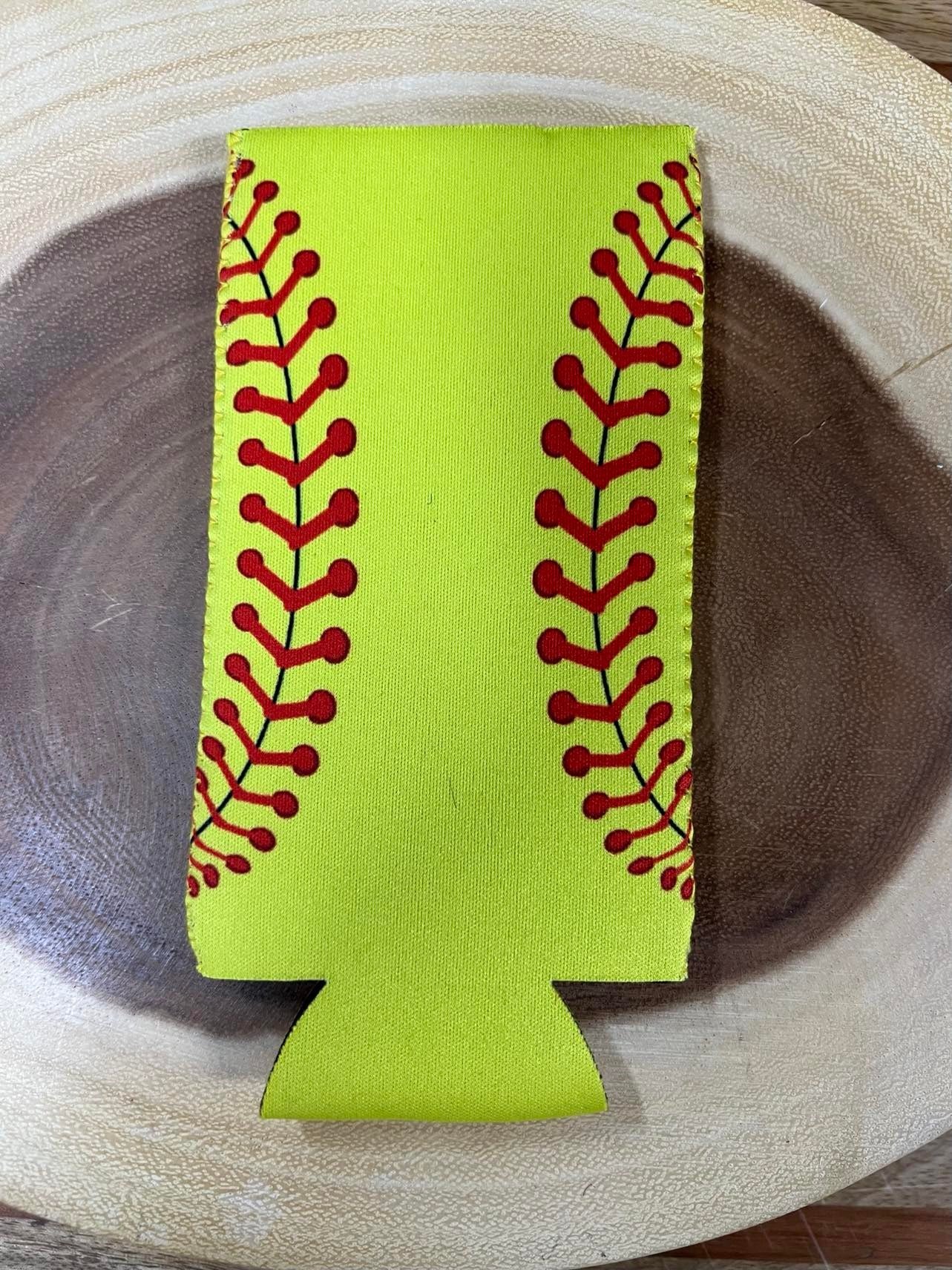 Tall Skinny Can Sleeve - Softball