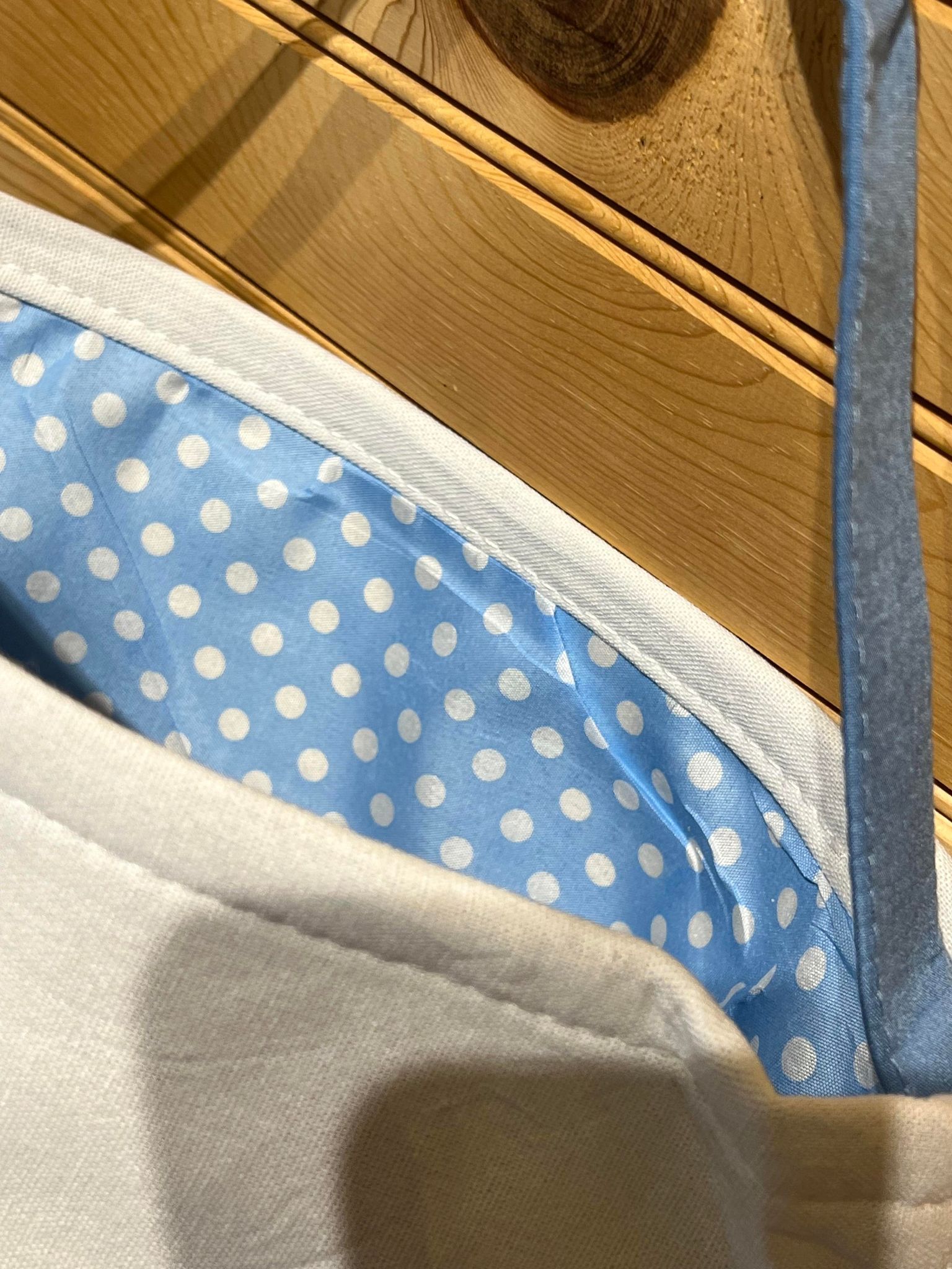 Easter Basket - EB112 - Chevron Bunny - Blue