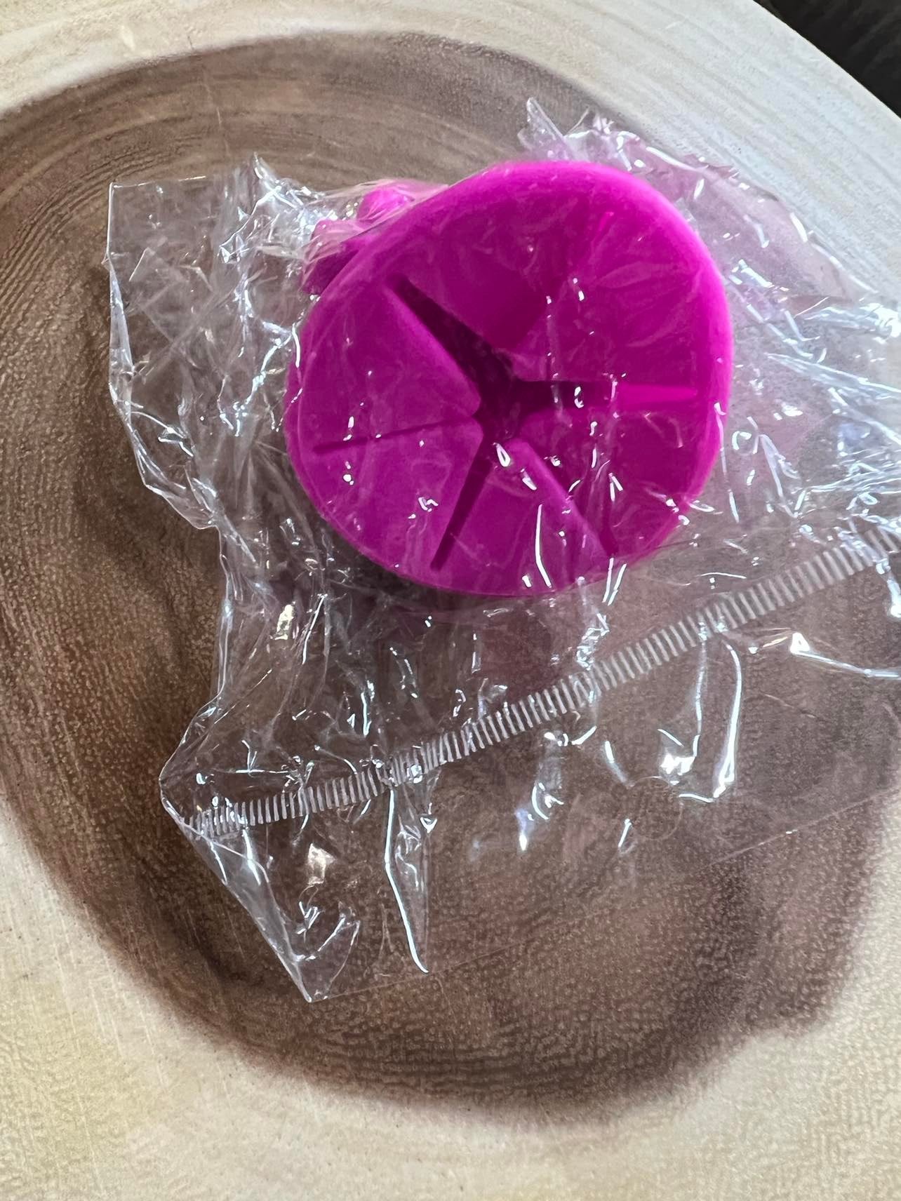 Silicone Weeding Ring - Fushia