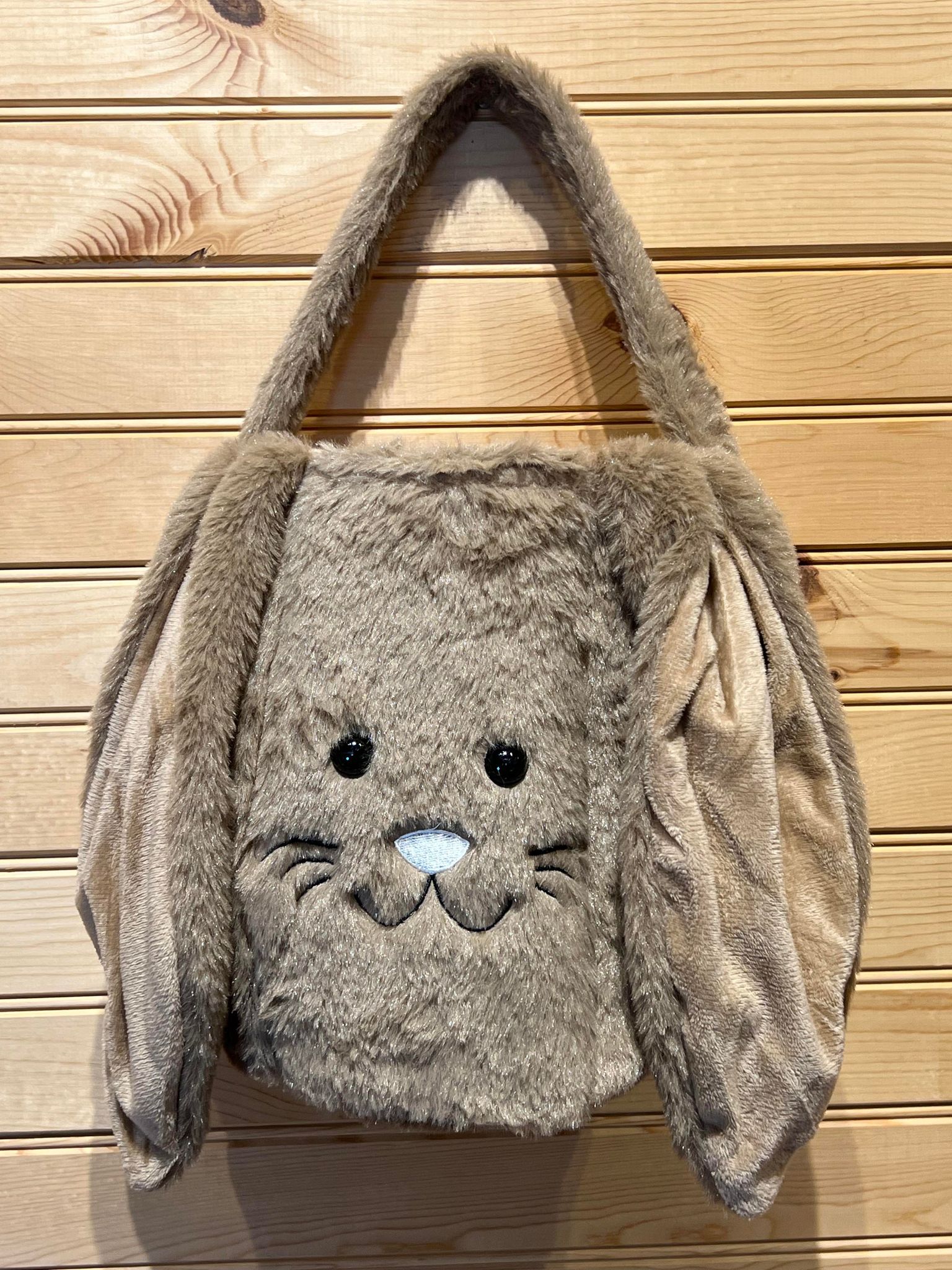 Easter Basket - EB118 - Long Ear Medium Easter Basket - Brown
