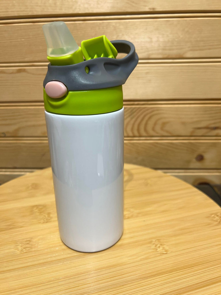 Kids Flip Top Water Bottle Sublimation Design, Pop It, Don't Mind