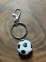 Sports Ball Keyring - Soccer