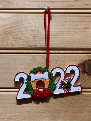 Dog House Ornament