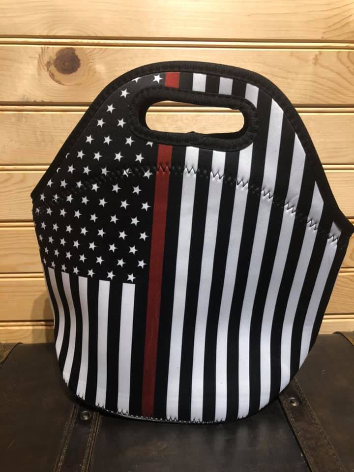 Lunch Bag - Red Line