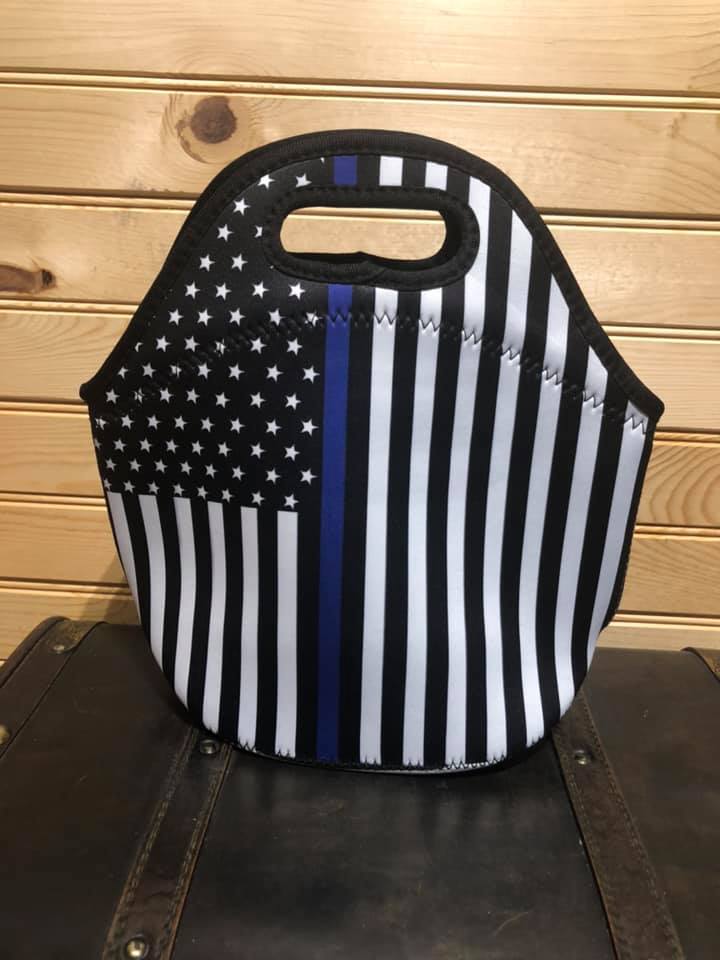 Lunch Bag - Blue Line