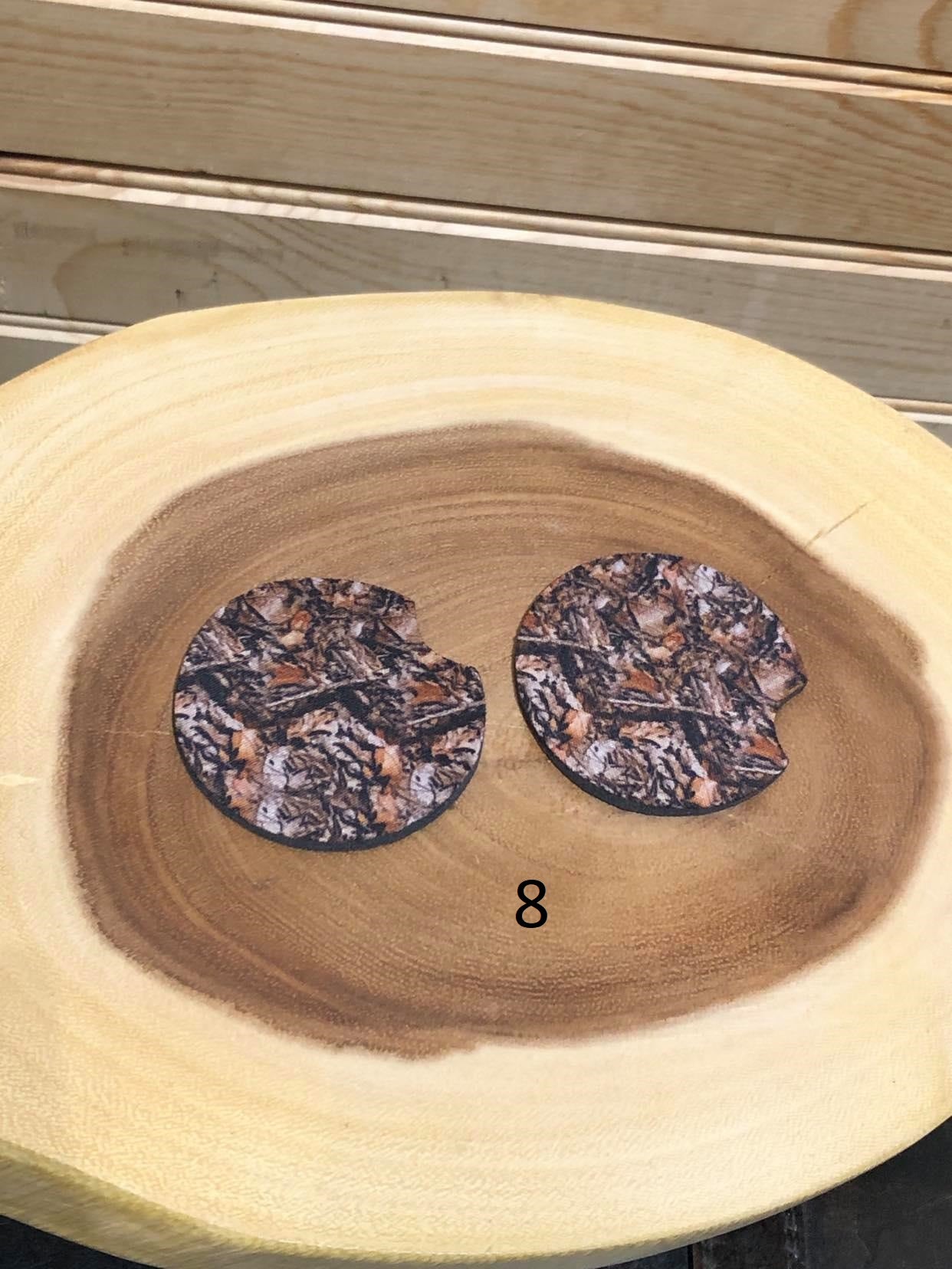 Neoprene Car Coaster - Camo