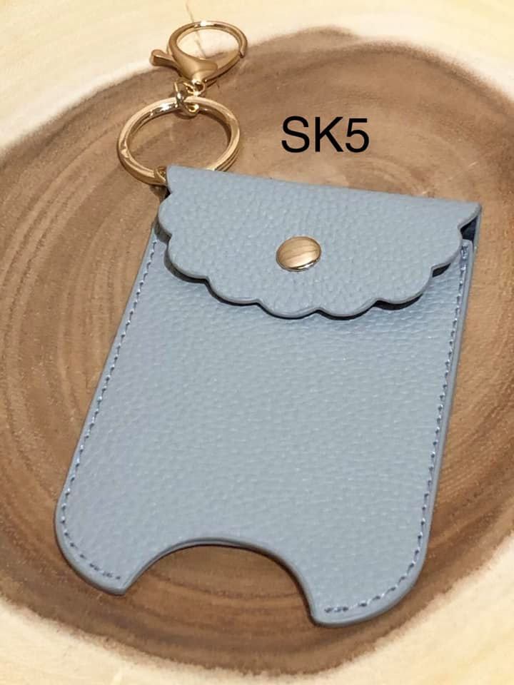 Vegan Leather 2 oz Sanitizer Bottle Holder - SK5