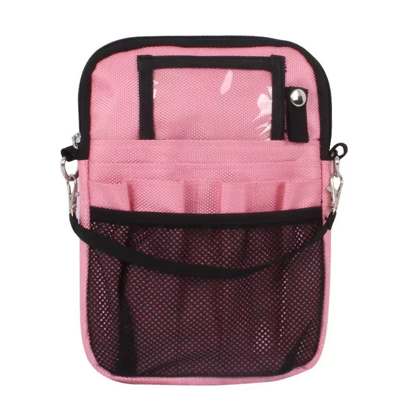 Cross Body Organizer "Portrait"   - Pink