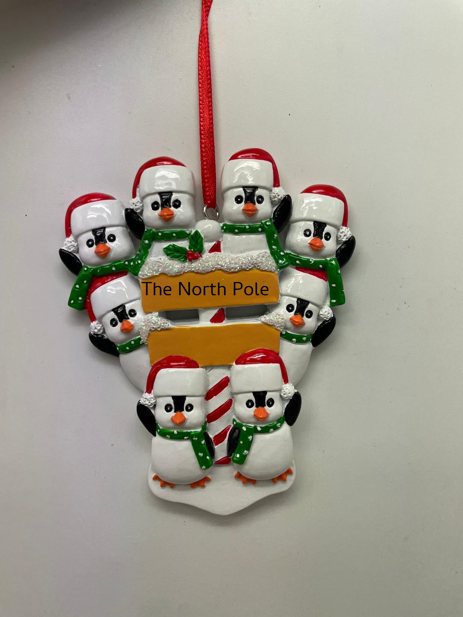 North Pole Penguin - Family of 8