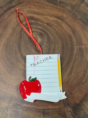 A+ Teacher Ornament