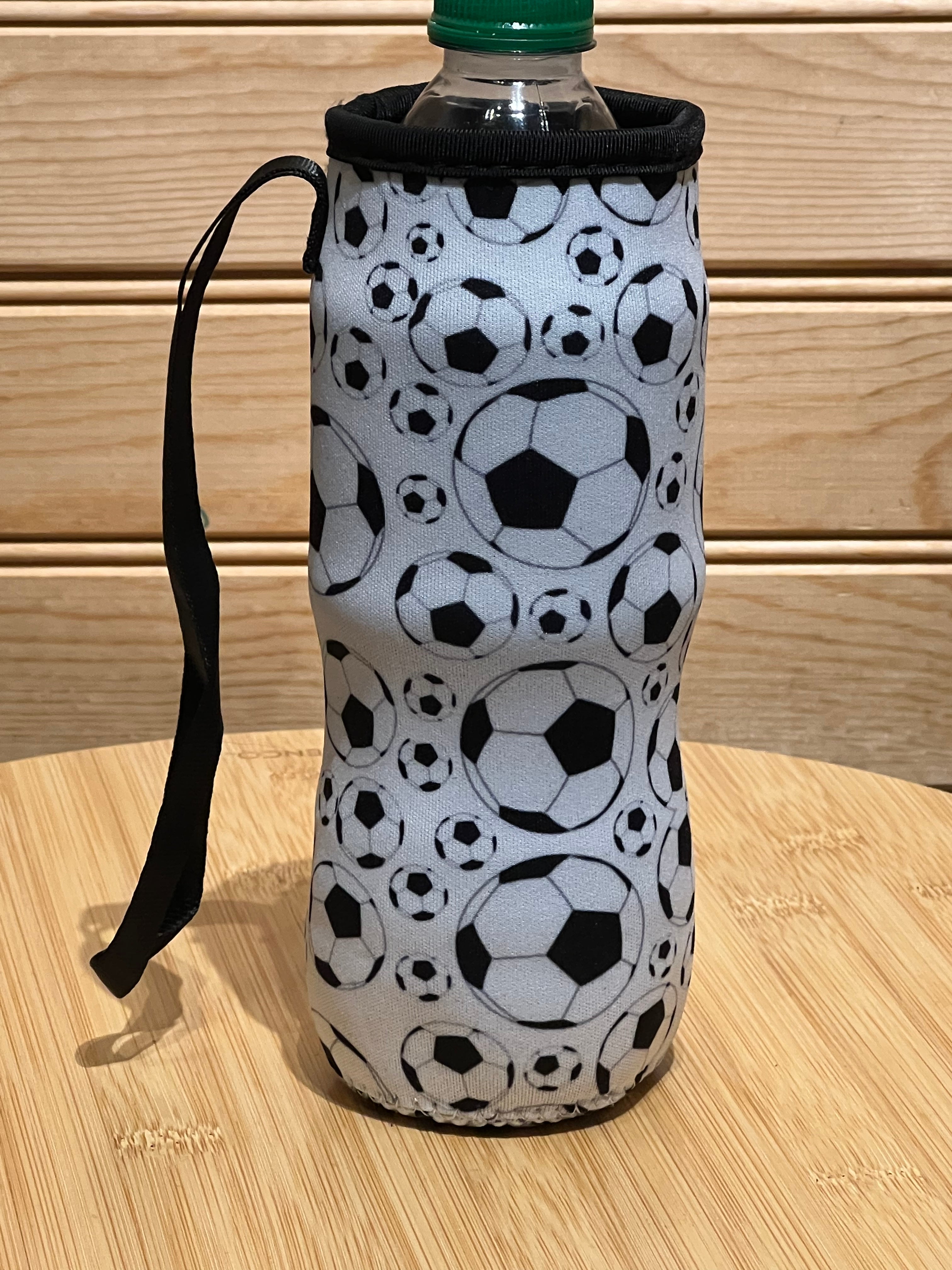 Neoprene Water Bottle Sleeve - Soccer