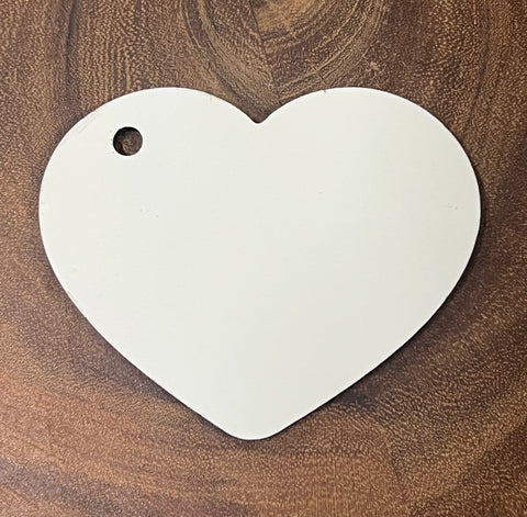 Heart - MDF Sublimation Ornament