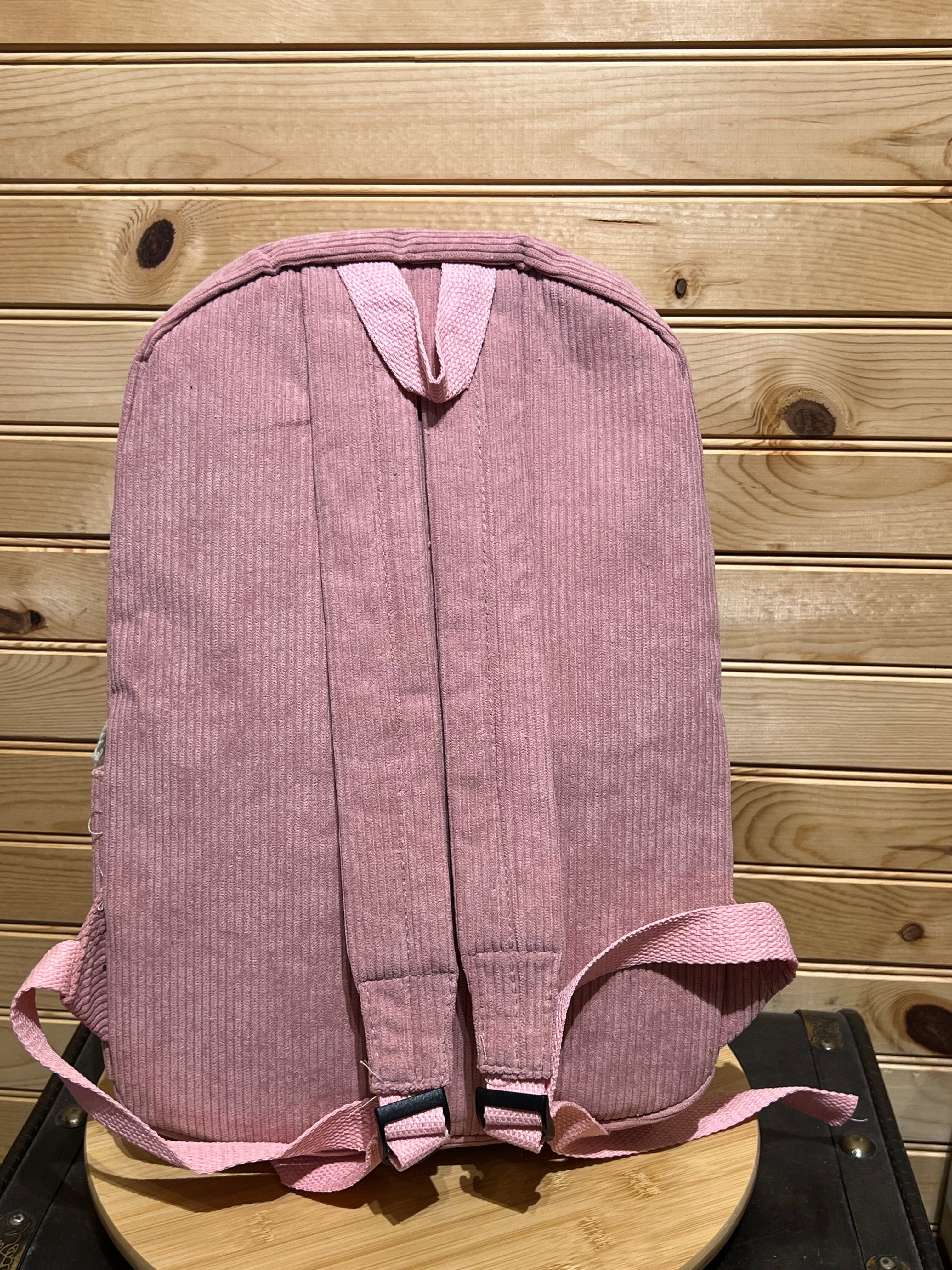 Corduroy Backpack - Rose