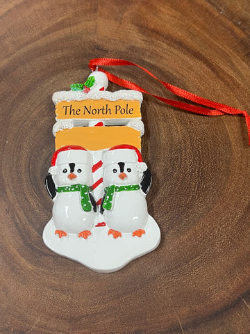 North Pole Penguin - Family of 2