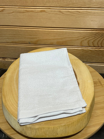 Terry Towel - White