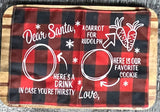 Dear Santa Placemat with white back