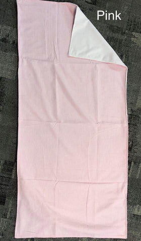 Seersucker Beach Towel - Pink