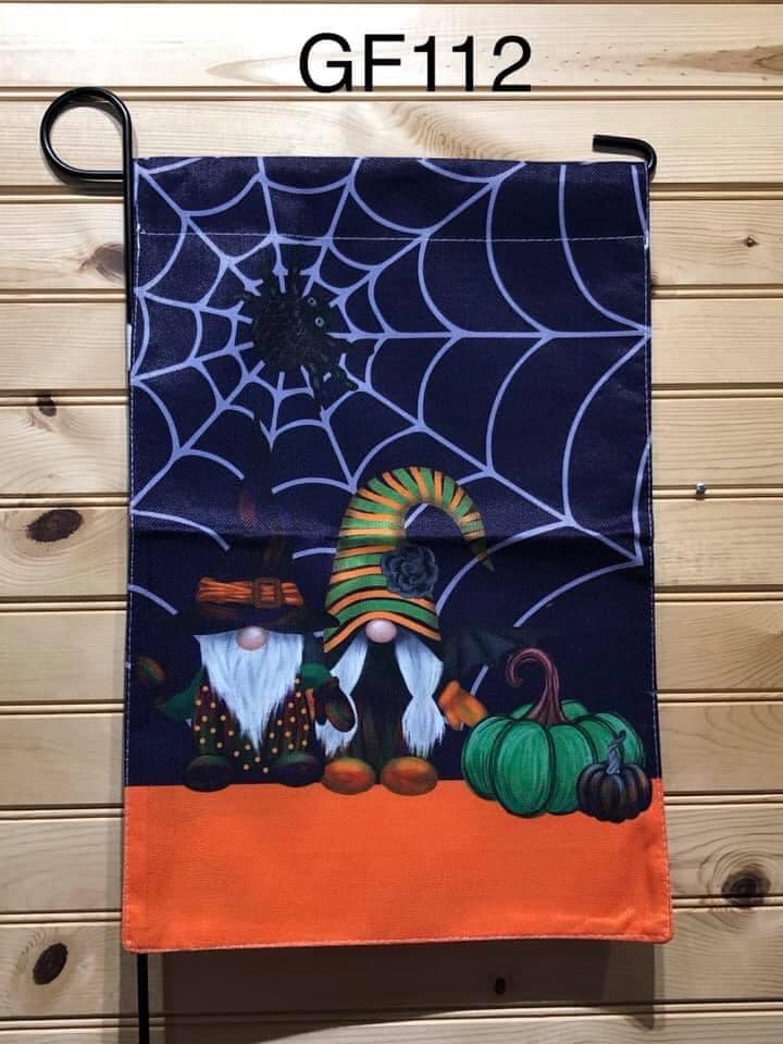 Garden Flag - GF112 - Halloween Gnomes
