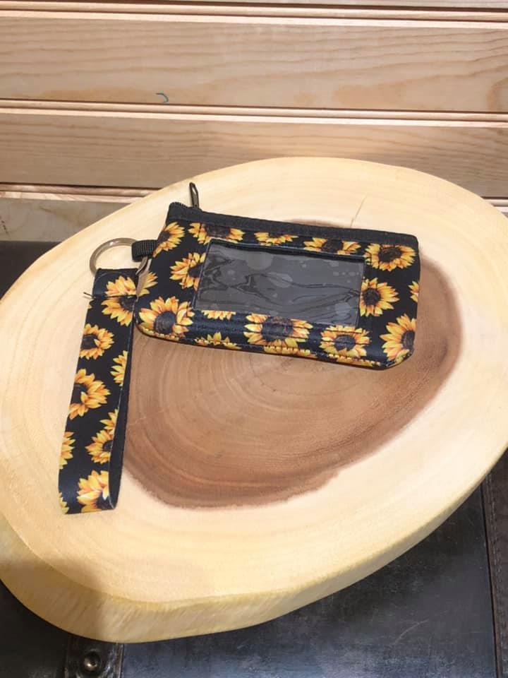 Wristlets (Neoprene) - Sunflower (Black)
