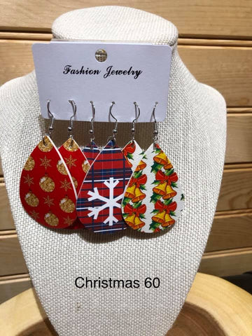 Christmas Trio Earring - #60