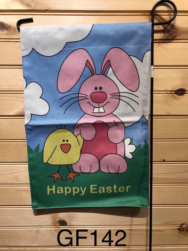 Garden Flag - GF142 - Bunny and Chick