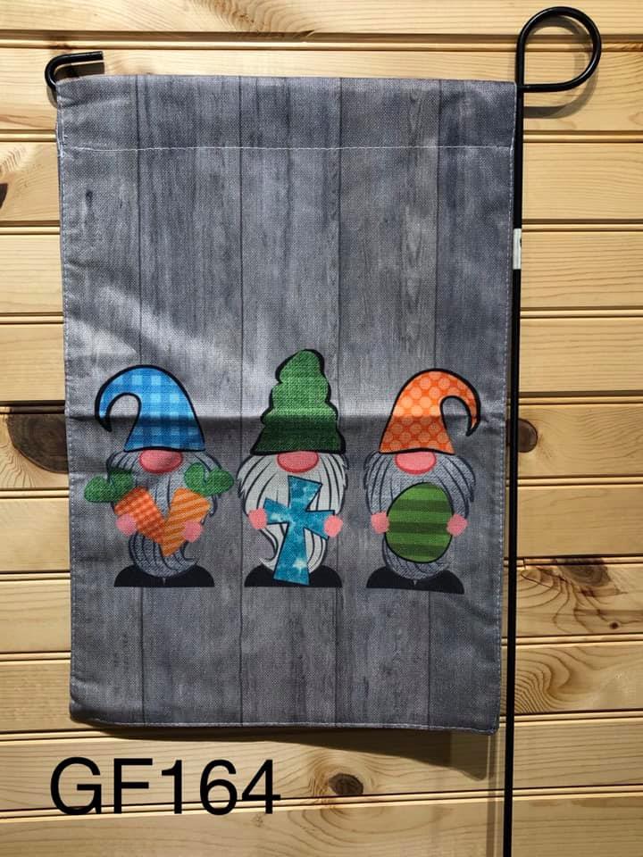 Garden Flag - GF164 - Easter Gnomes