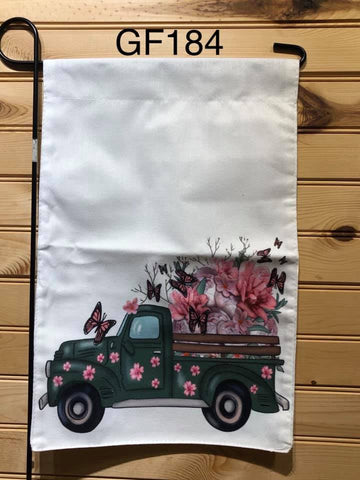 Garden Flag - GF184 - Butterfly Truck