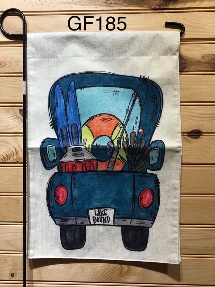 Garden Flag - GF185 - Lake Truck