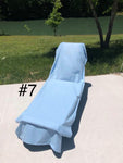 Chaise Lounge Cover - Lt Blue