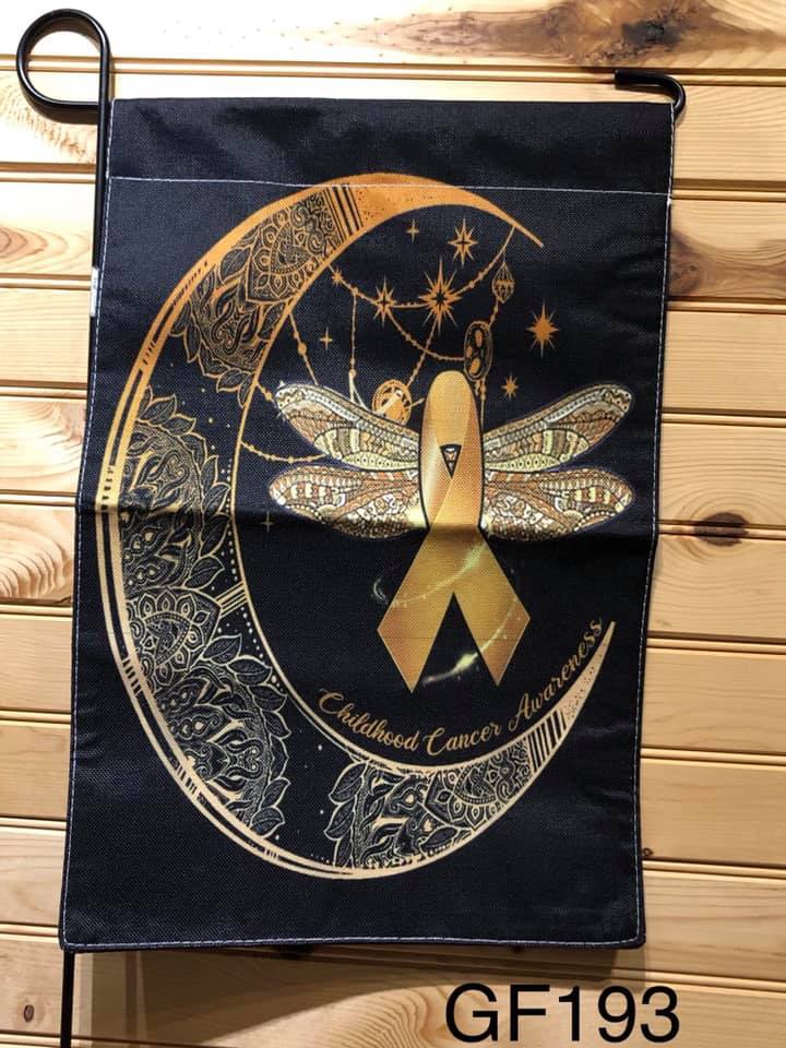 Garden Flag - GF193 - Childhood Cancer