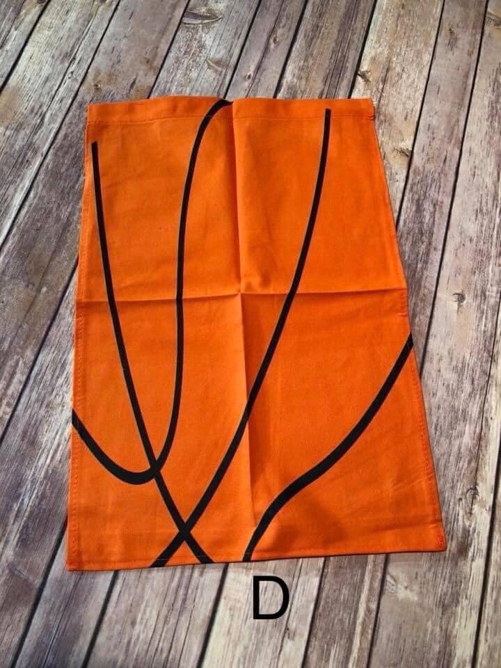 Garden Flag - Basketball (Orange)