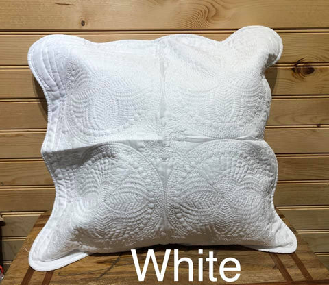 Heirloom Pillow Covers - White