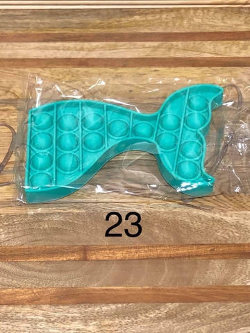Green Mermaid Tail Pop Toy