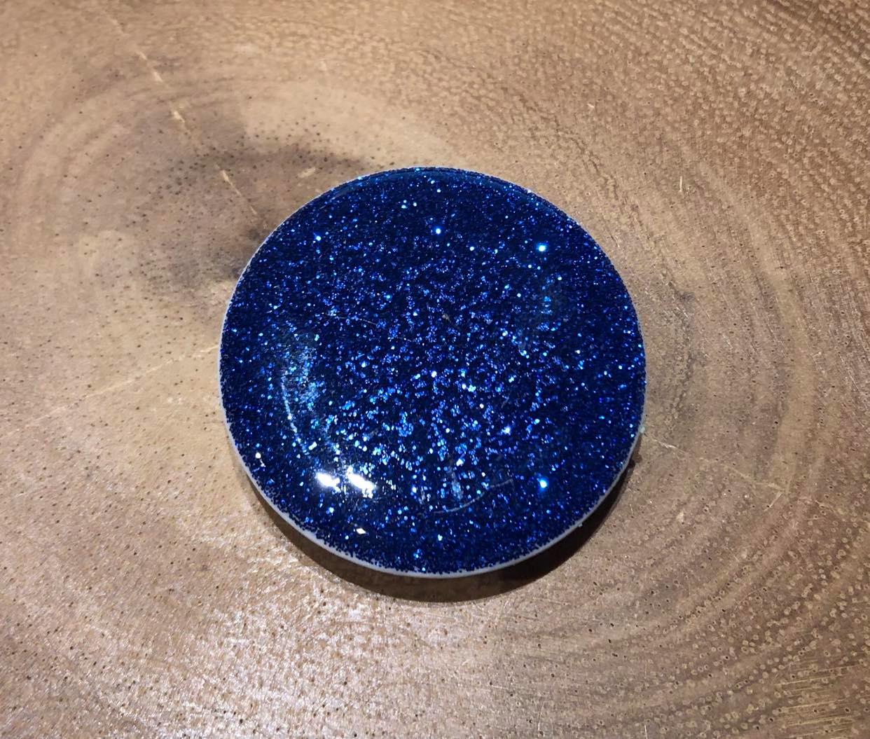 Phone Holder - Blue Glitter