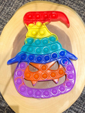 Pop Toy - #65 - Rainbow Jack-O-Lantern