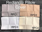 Rectangle PIllow Case - RPC4 - Cream