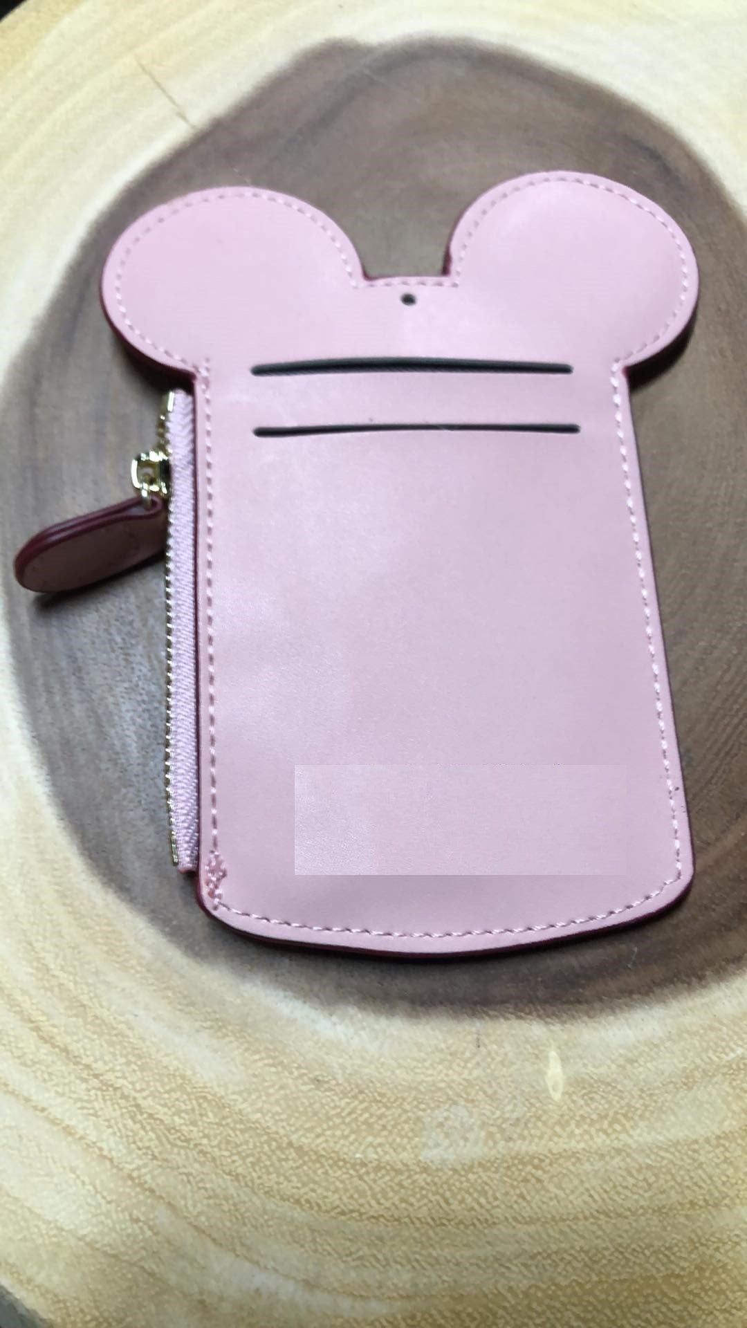 Ear Coin & ID Lanyard - Pink