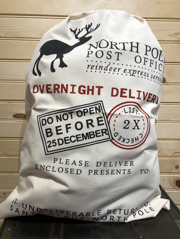 Santa Sack - SS45 - Deer - North Pole Post Office