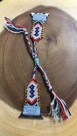 Friendship Bands Fit Apple iWatch - Dusty Blue Tip - 38/40 MM